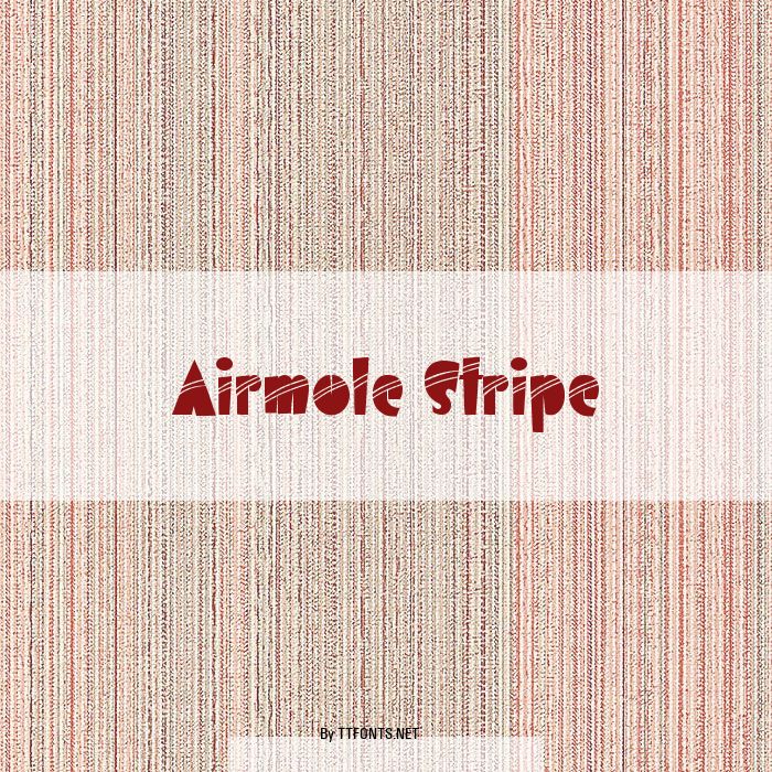 Airmole Stripe example